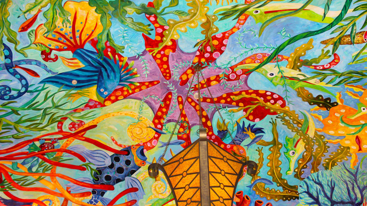 The Craft of Blending Murals, Fabrication, and Finishing